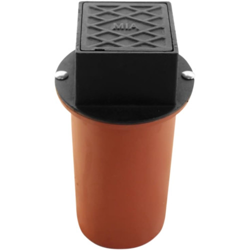 Tett kumlokk 150MM m/teleskop utv. 110mm A15 - Firkant lokk