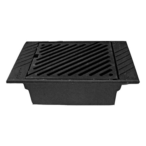 Slukrist Diagonale rister 650 underramme - Oslo modell