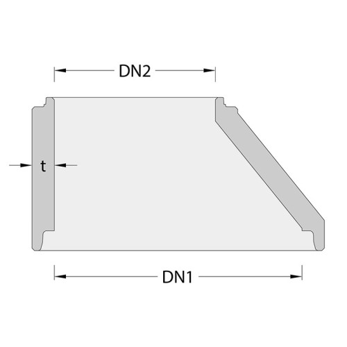 Betong Kjegle 1000/650 500mm