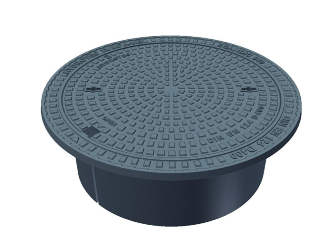 650 Ramme Støpejern - for betong