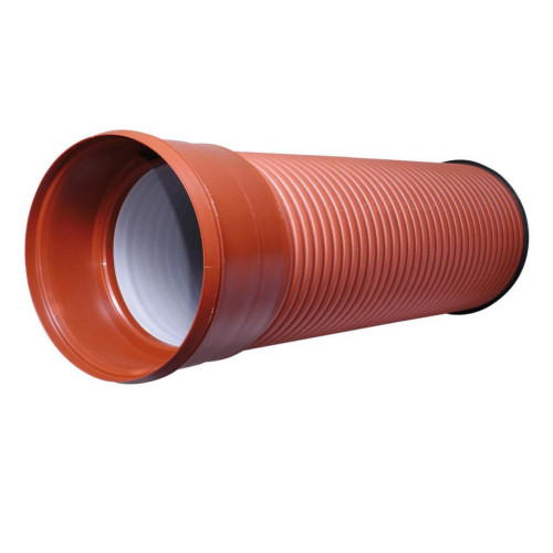 Stigerør Pro 500/569 ID/DV 3m med muffe Rødbrun