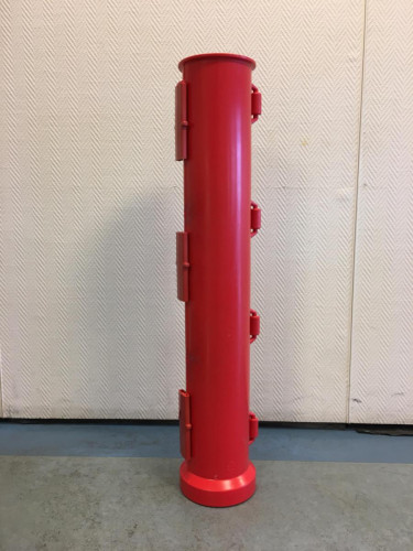 Kabelrør Snipp&Snapp 110 mm RØD markert - L 1m