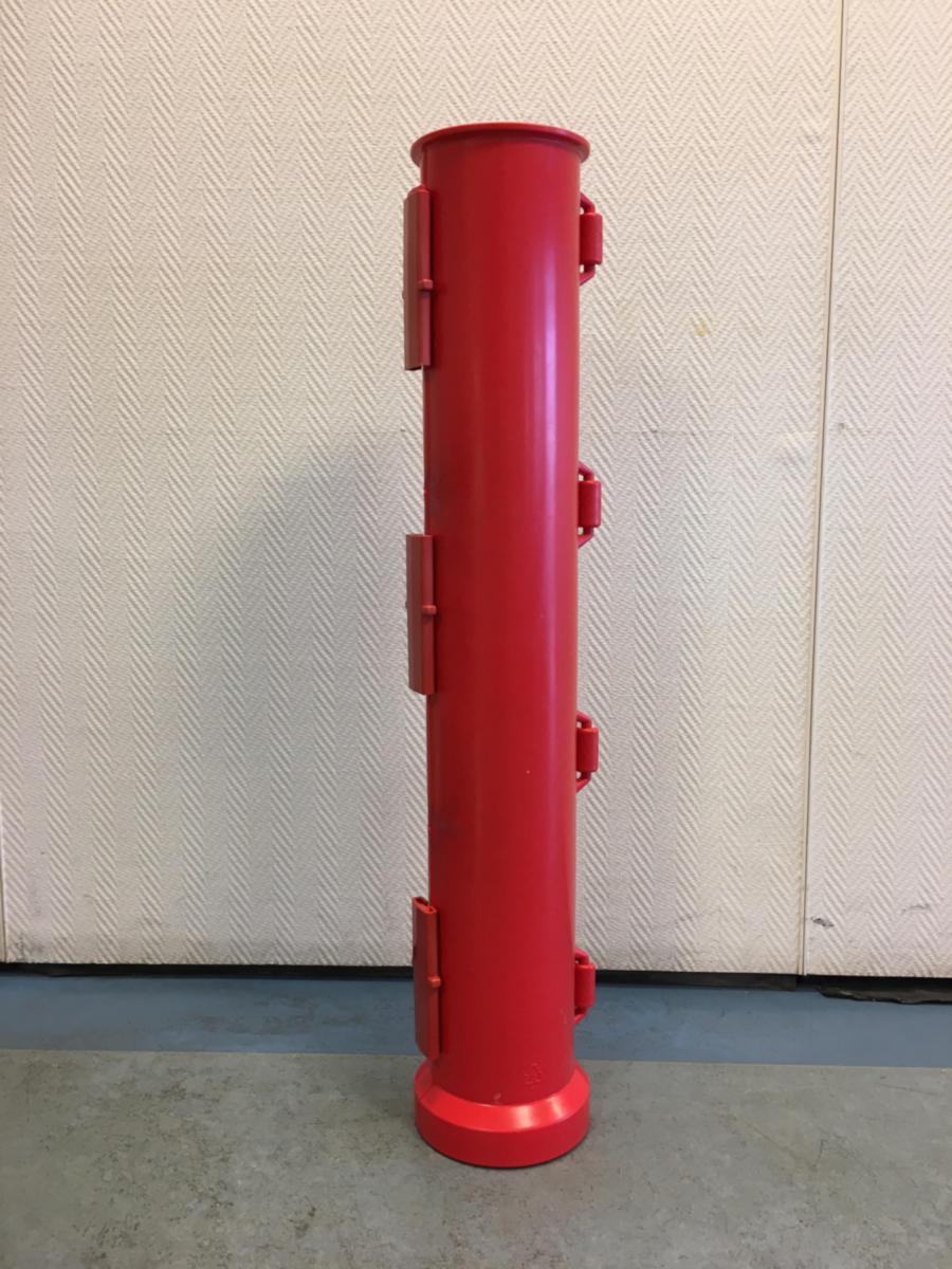 Kabelrør Snipp&Snapp 110 mm RØD markert - L 1m