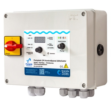 PUMPTEK PT_CT1/2 Gen 4 utendøsrskap for veggmontering