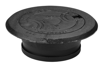 315 Lokk tett Støpejern -  for teleskop klikk