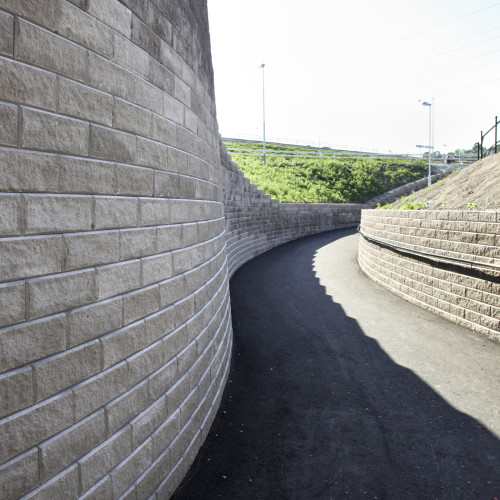 Megawall Såleblokk 400x200x150 mm grå - stk pris