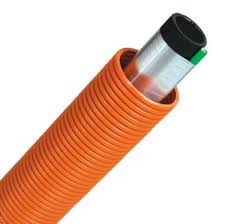 Trykkrør PE100 T75 med varmekabel 40/70 -  m pris