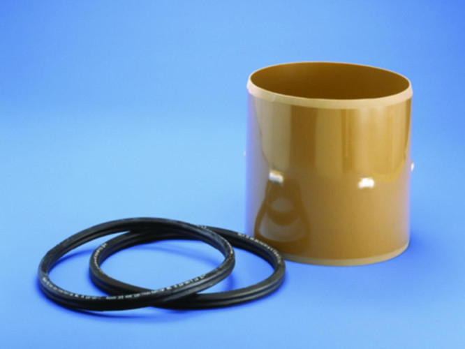 Teleskoprør m/pakning 425 mm  x 750 h