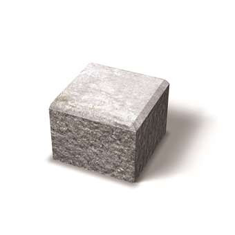 Megawall Avslutningsblokk/megaloc 200x200x150 mm grå - stk pris