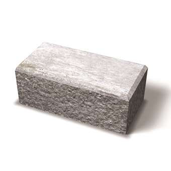 Megawall Hjørneblokk 400x200x150 mm grå - stk pris
