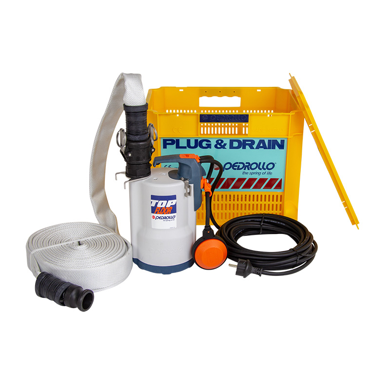 TOPP2-FLOOR/PD Plug & Drain lensepumpe pakke 160