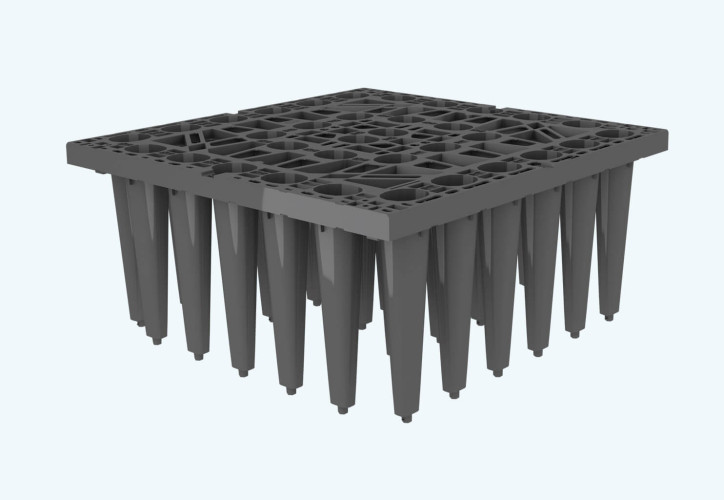 EcoBloc Maxx Magasin 800x800x350 40tonn (Nettovolum217lit)it)