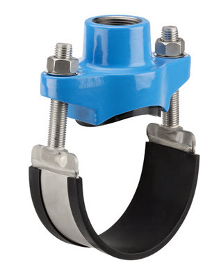 Hawle anboringsklammer uten ventil 450 Ø 470-482mm