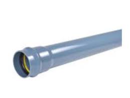 Trykkrør PVC 160mm - Grå  - 6 m